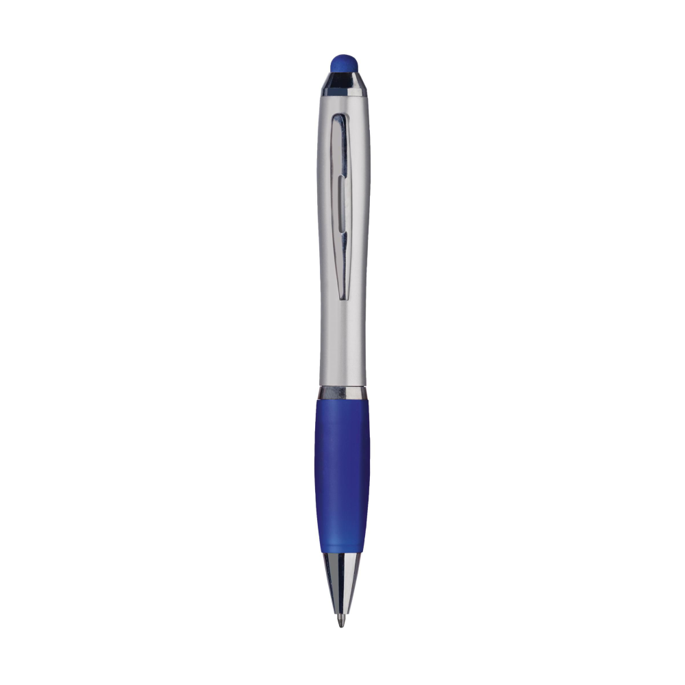 Penna a sfera con touch screen di inchiostro blu - Varzi