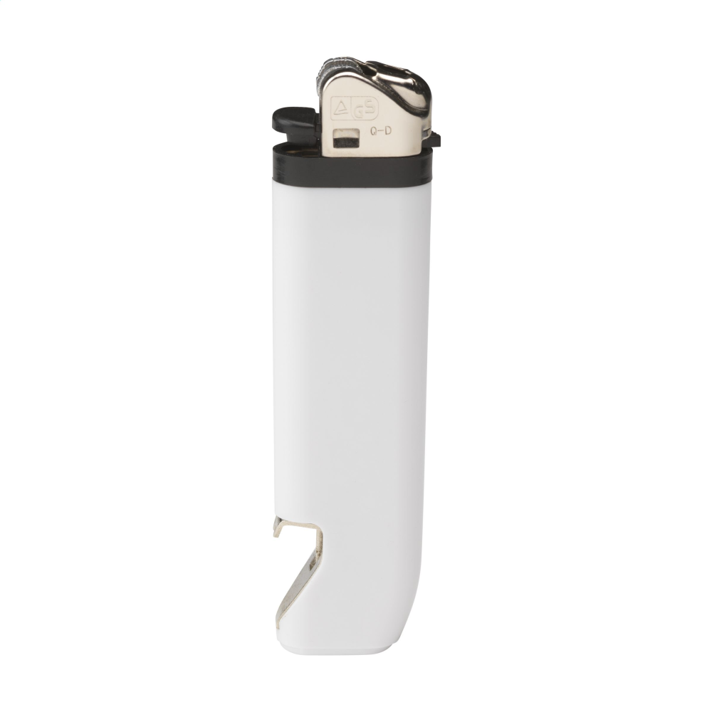 Small Snoring Flameclub Lighter with Bottle Opener - Carlton