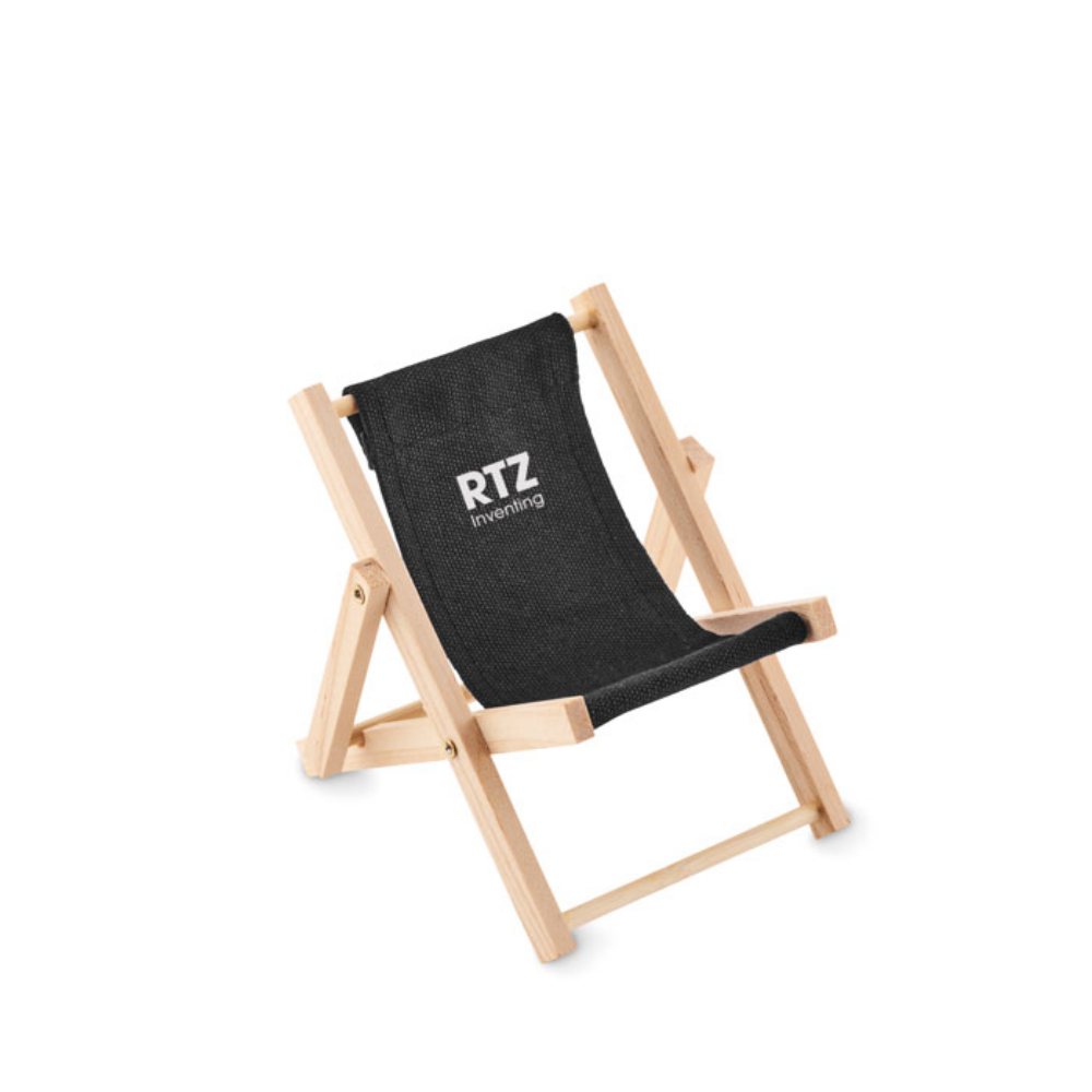 Phone stand in the shape of a foldable deckchair - Four Oaks