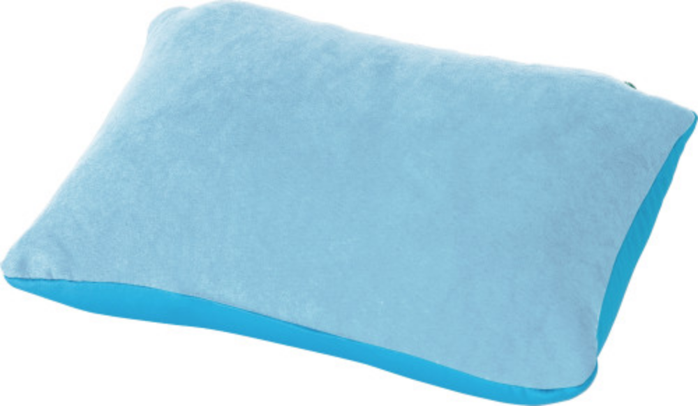 Suede 2-in-1 Travel Pillow with Polyfoam Beads - Hartlepool