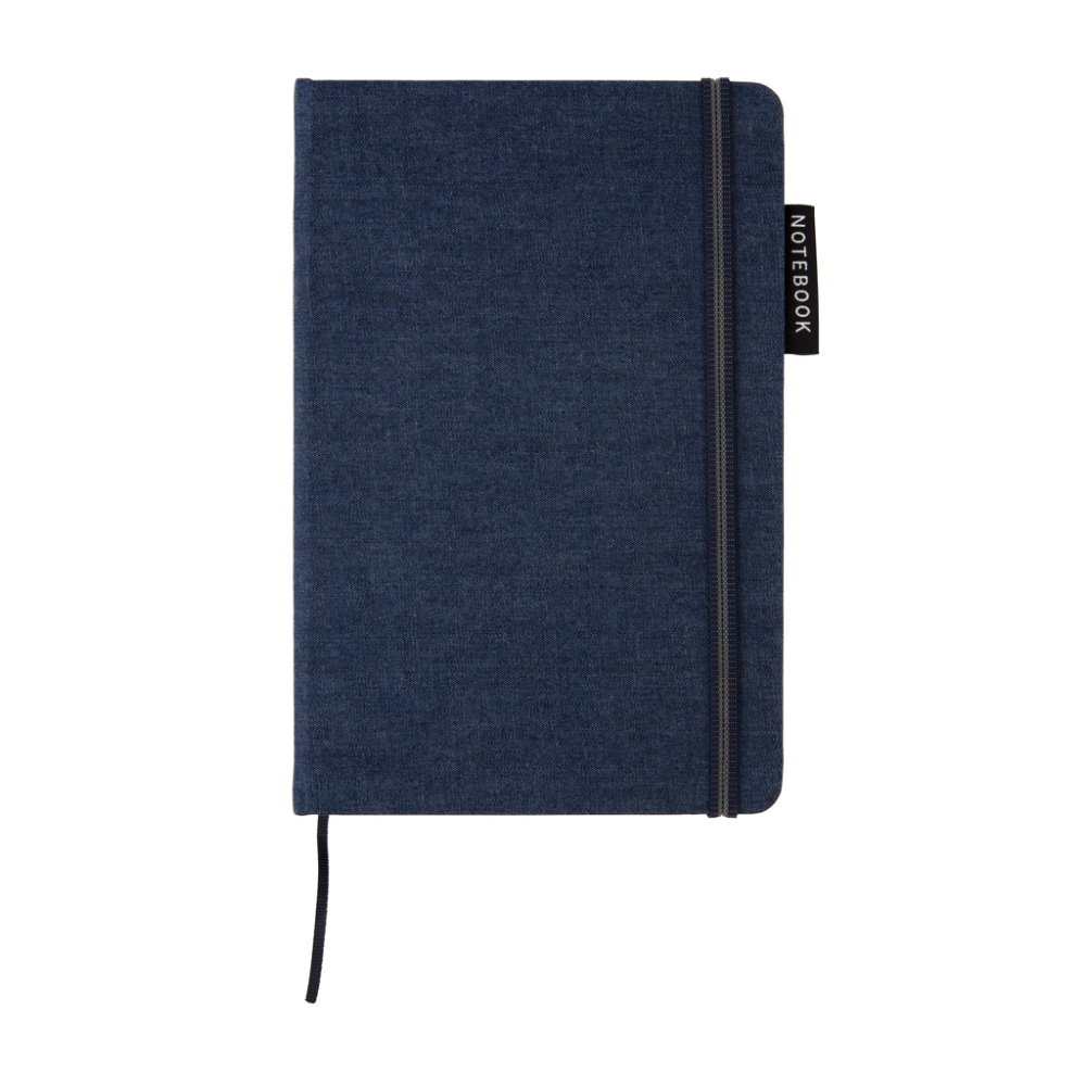Denim Hardcover Notebook - Bishops Itchington - Abbey Lane End