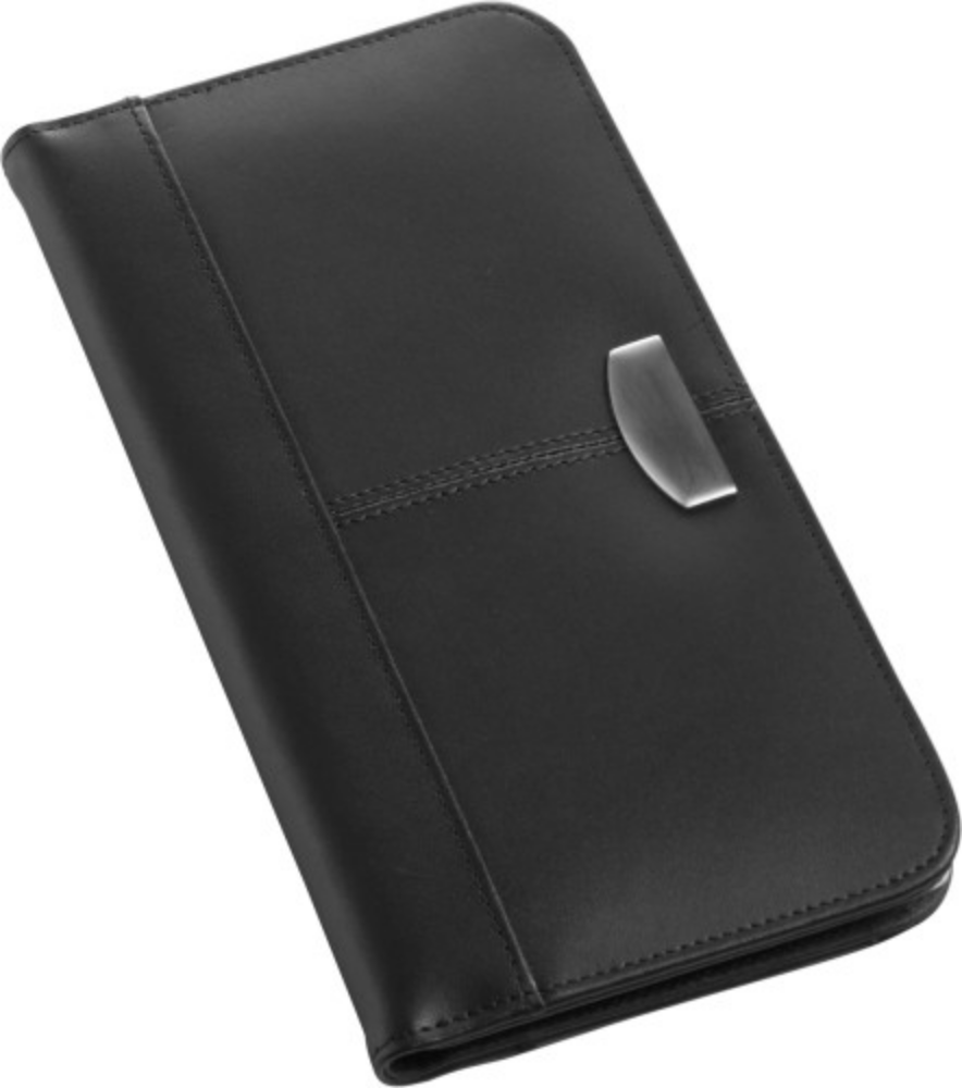 Deluxe bonded leather business card holder - Hollym - Newenden