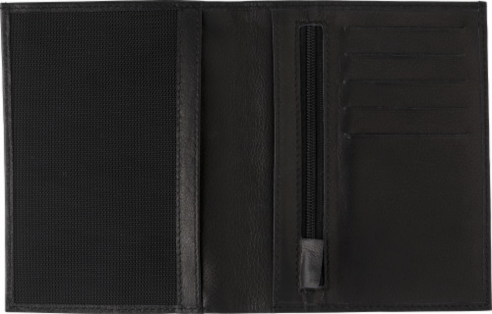 Goat Leather Purse with Anti-Skimming RFID Protection - Alne