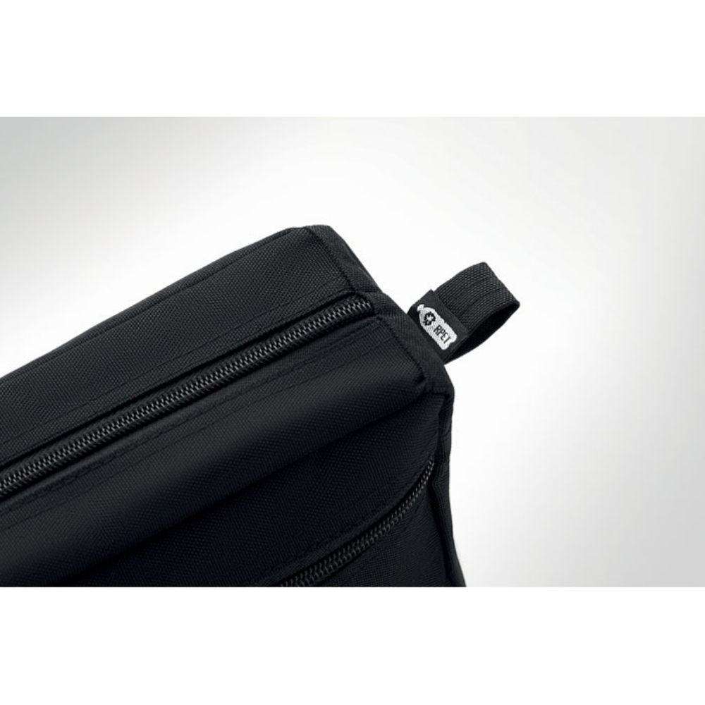 Double Zipper 600D RPET Cosmetic Bag - Orkney