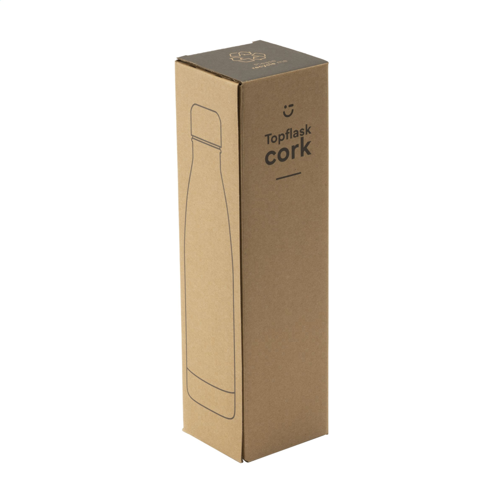 Stylish Cork Insulated Water Bottle - Brompton - Sandwich