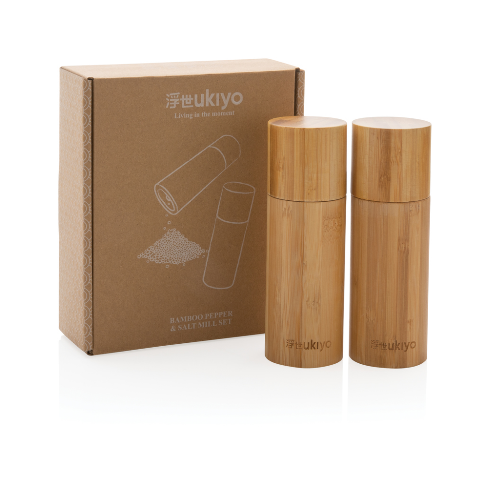 Set poivre et sel en bambou Ukiyo