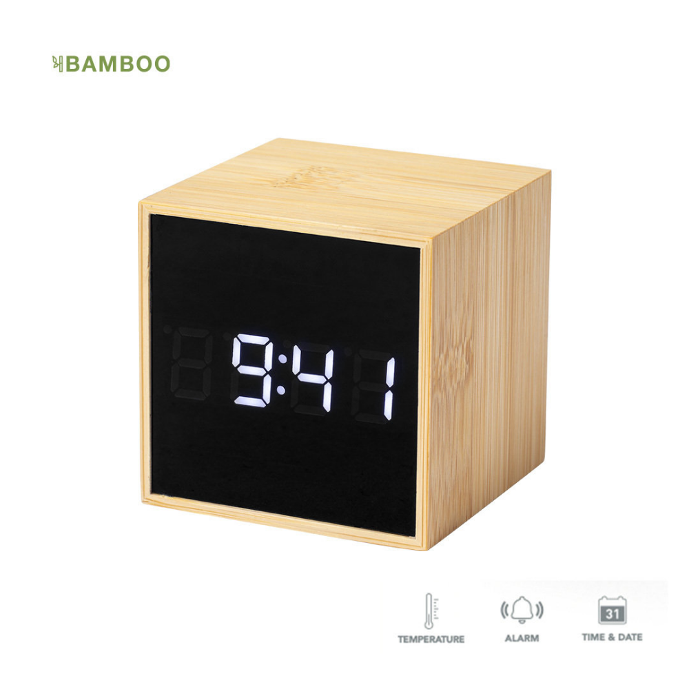 Reloj Ecológico de Bambú - Little Snoring - Beranuy