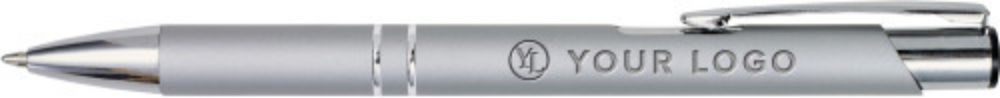 Aluminium-Kugelschreiber mit Gummibeschichtung - Waldhausen