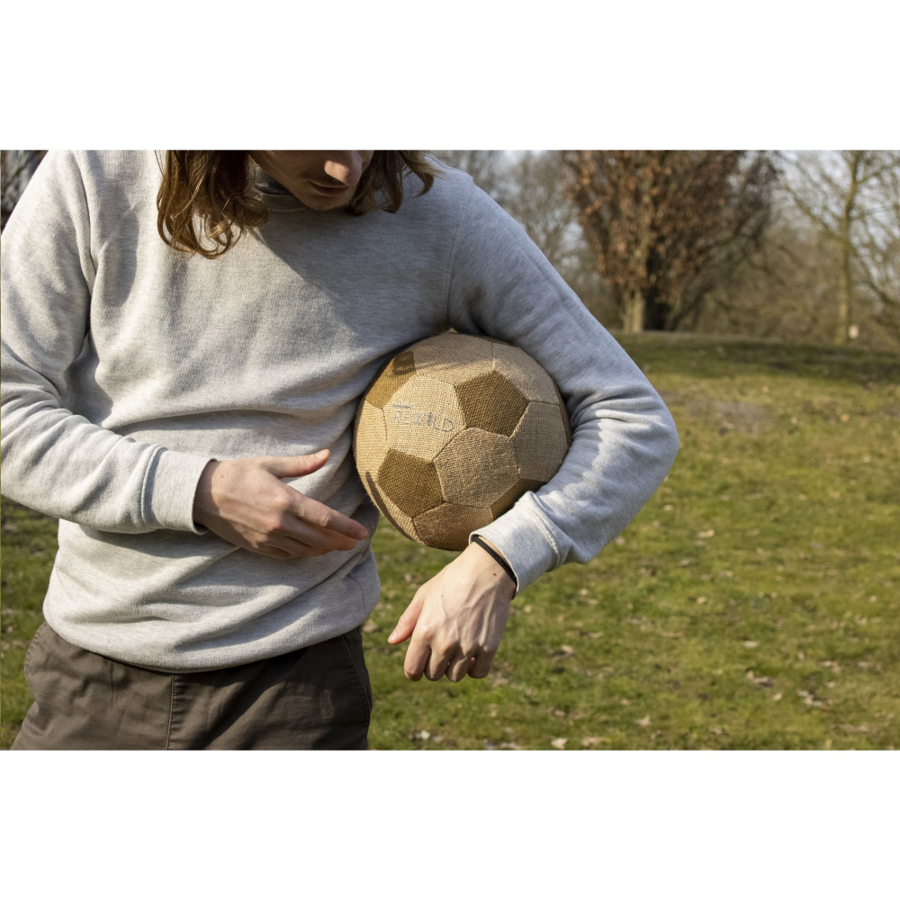 Pallone da calcio outdoor sostenibile realizzato con materiale vegetale - Comun Nuovo