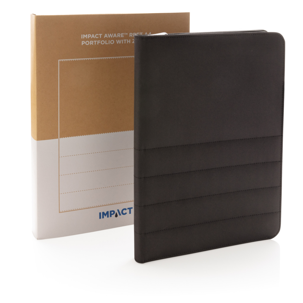 A4 Aware™ Recycled Plastic Portfolio with Zipper - Stockport
