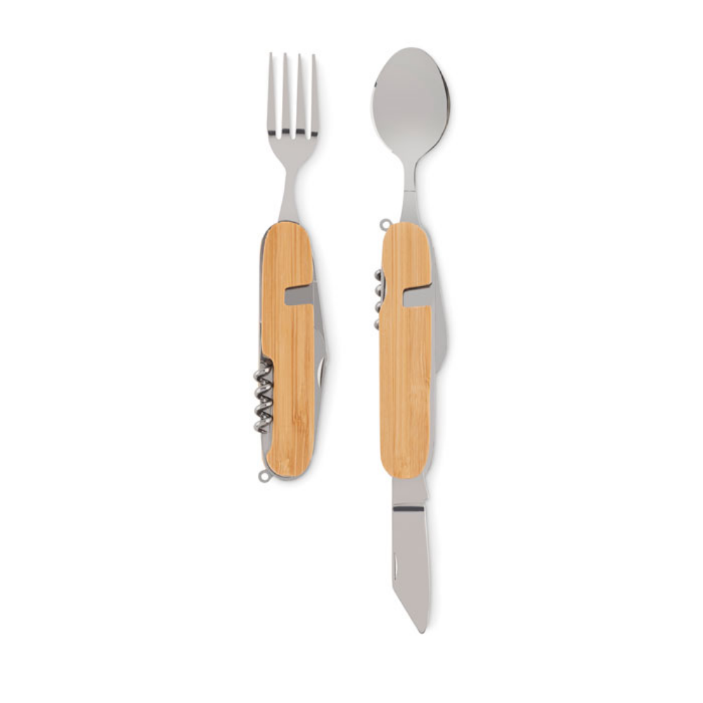 Metal Multi-function Foldable Camping Cutlery Set - Walsall