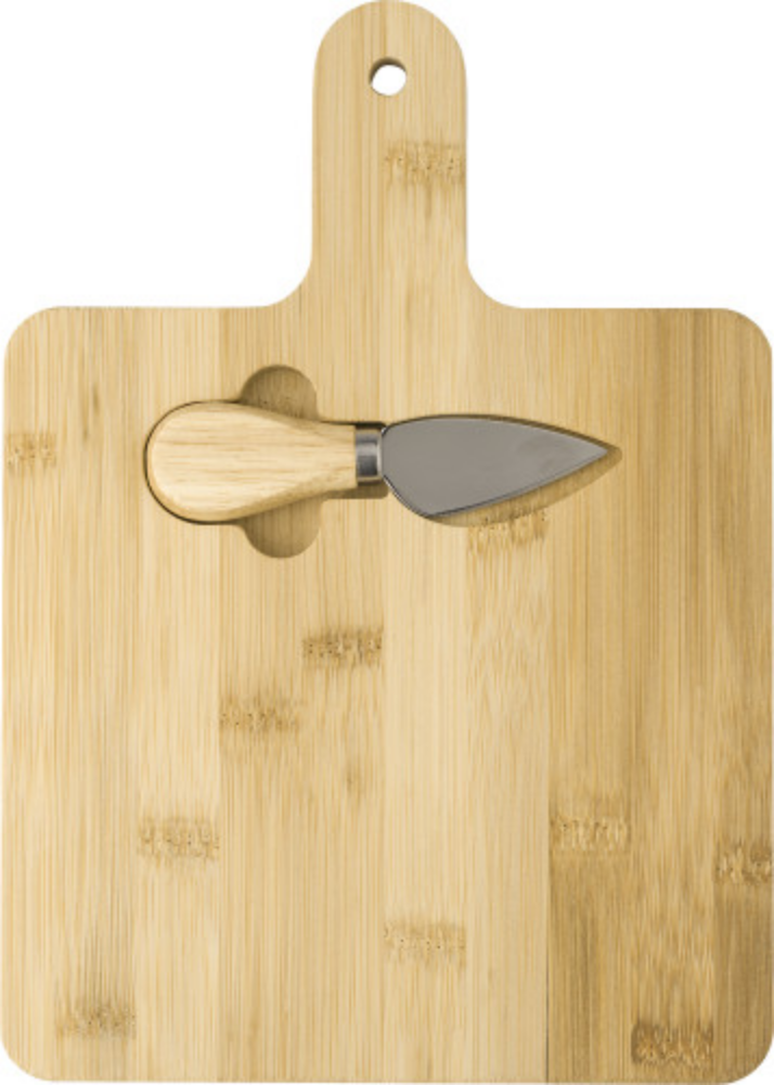 Bamboo Cheese Board with Utensil Set - Saltwood