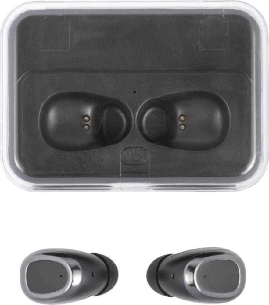 Écouteurs intra-auriculaires sans fil ABS avec batterie externe - La Roche-sur-Yon