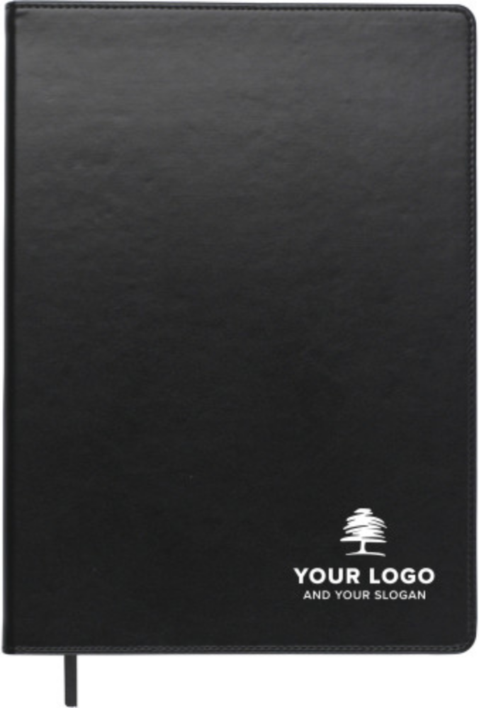 A4 PU Notebook with 100 Lined Pages and Ribbon Marker - Alconbury - Darwen