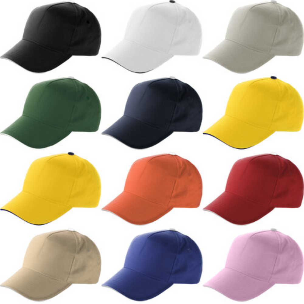 A cotton cap that has a sandwich peak and utilizes a velcro fastening technique. The color of this cap is stoneleigh. - St Albans