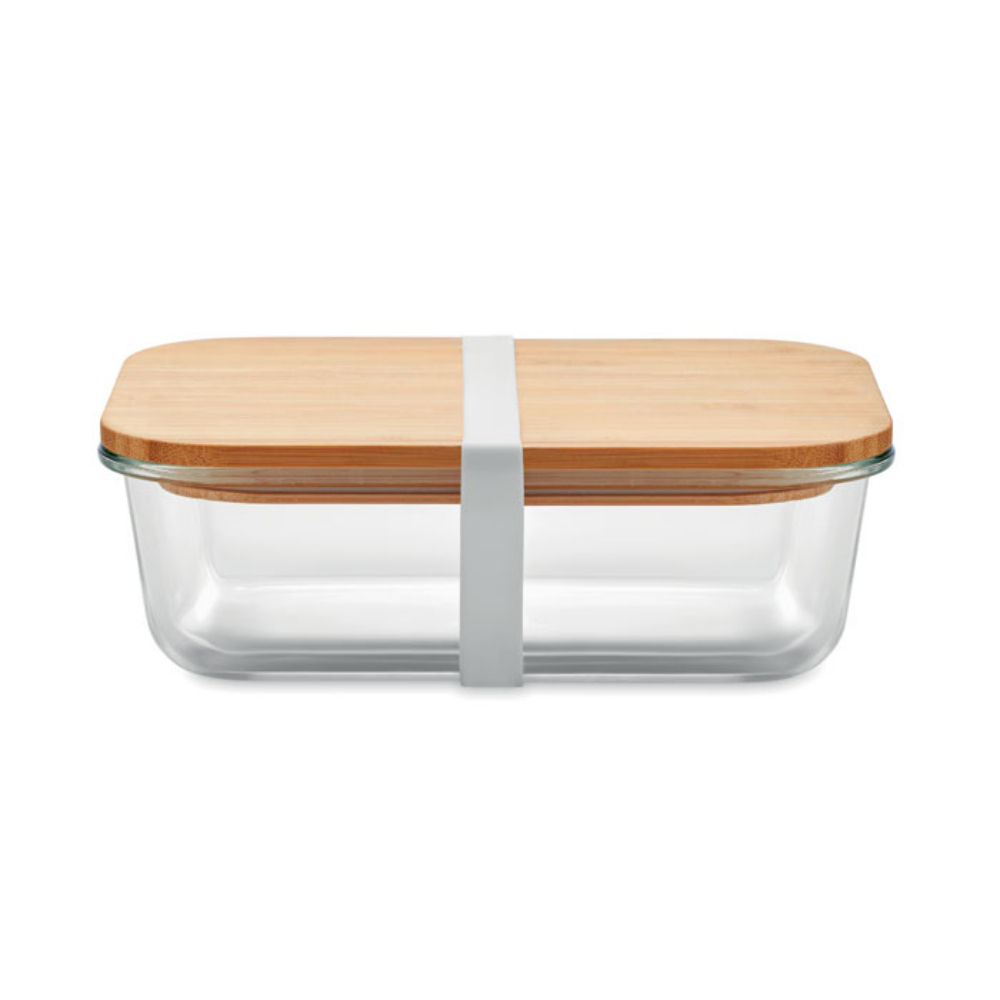 Glass Lunch Box with Bamboo Lid - Windermere - Church Gresley