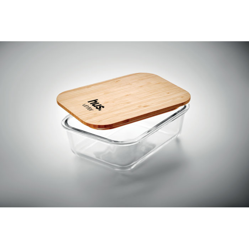 Glass Lunch Box with Bamboo Lid - Windermere - Church Gresley
