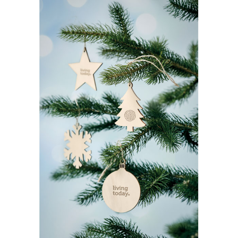 Wooden Tree Shaped Decoration Hanger - Chester