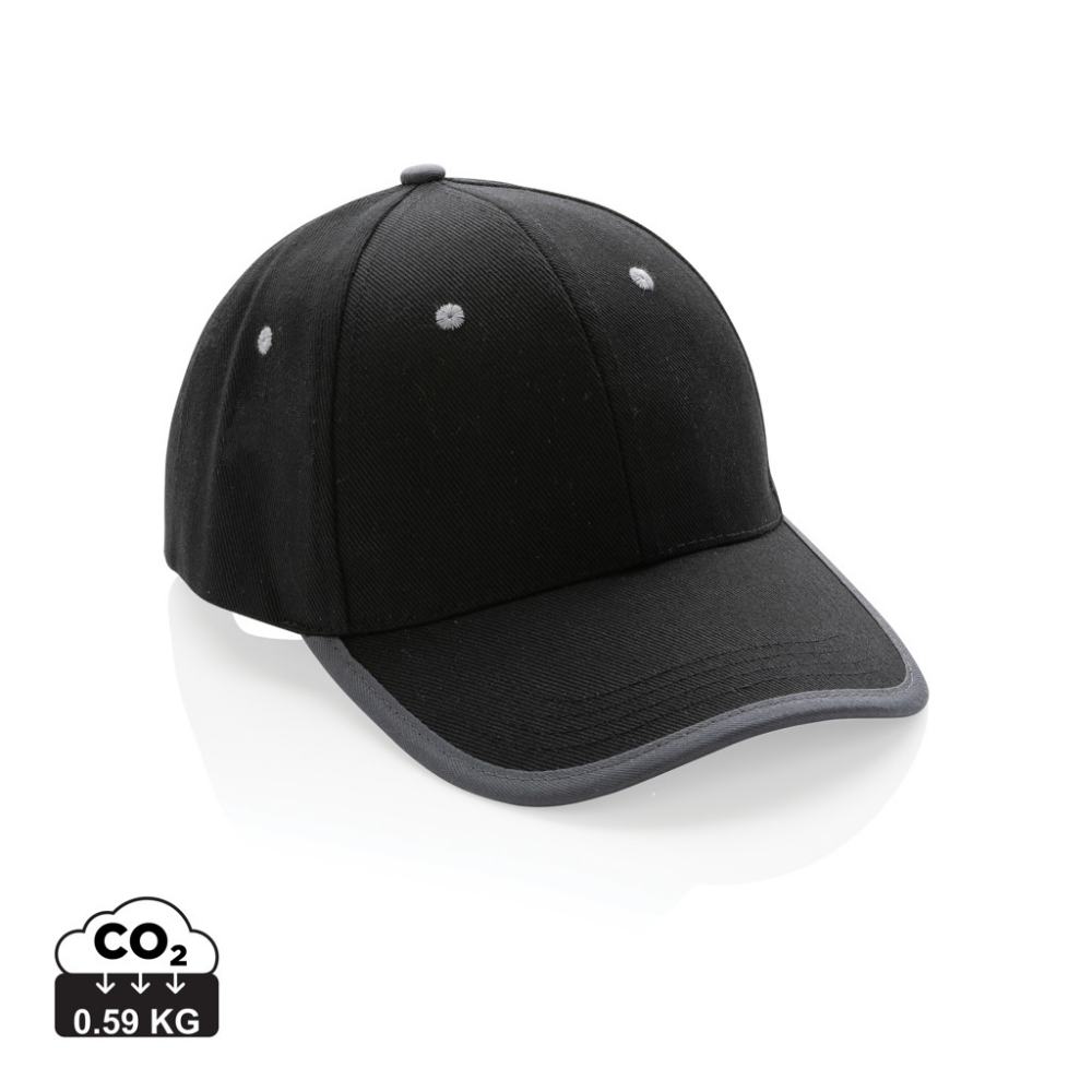 A 6-panel cap with contrasting colors that features AWARE™ Tracer Technology. - Grantham