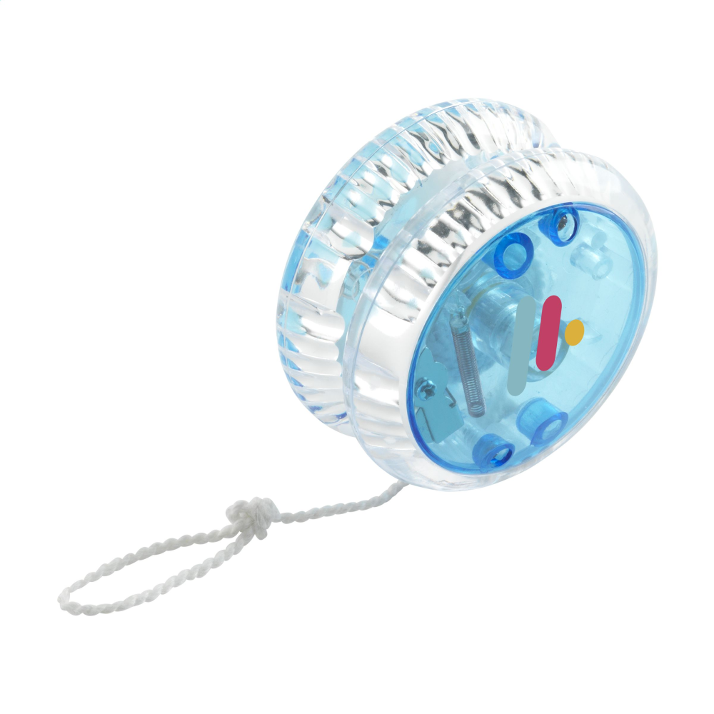 Yoyo transparente con luces parpadeantes y baterías - Genial para roncar - Gallinero de Cameros