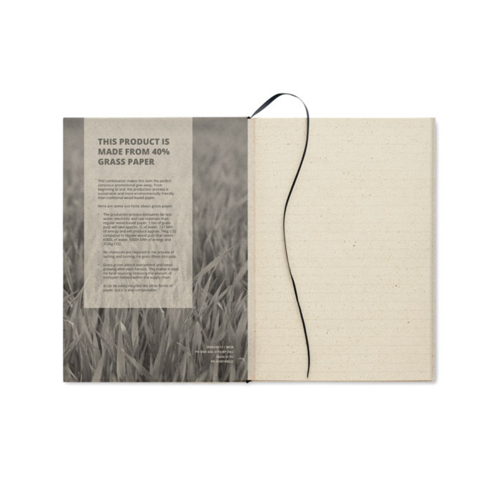 Grass paper notebook - Farnborough - Farnham