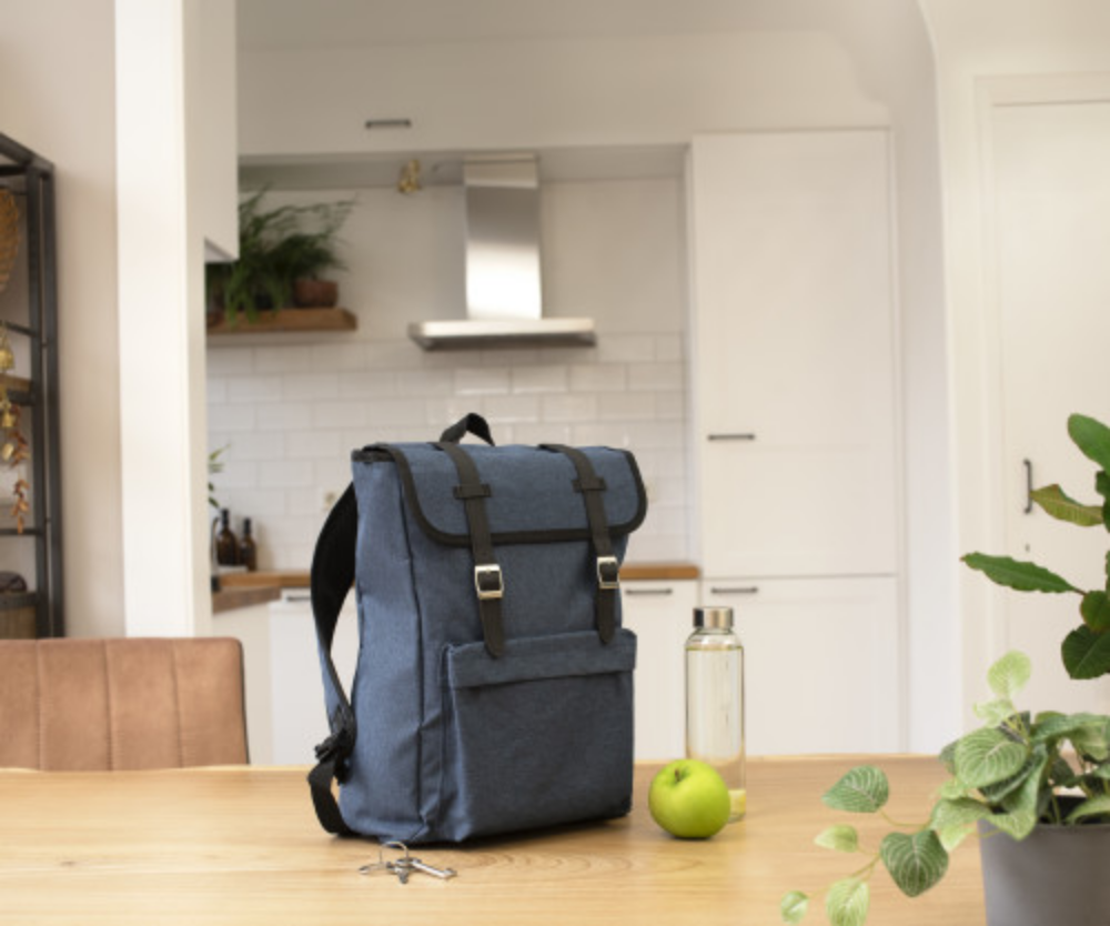 Polyester Backpack with Zippered Front Pocket - Little Snoring - Audlem