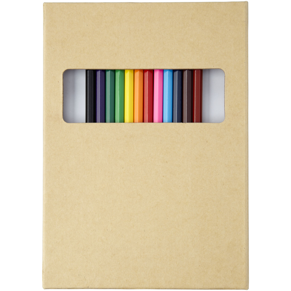 Coloured Pencils and Coloring Pages Set - Maldon