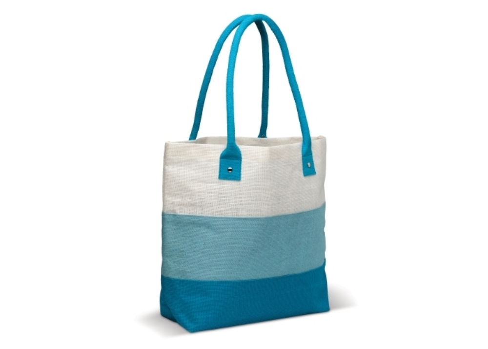 Personalisierte Strandtasche aus Jutegewebe - Millie