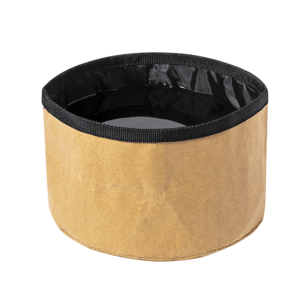 Pet Bowl made of Foldable Recycled Paper and RPET Polyester - Bromley