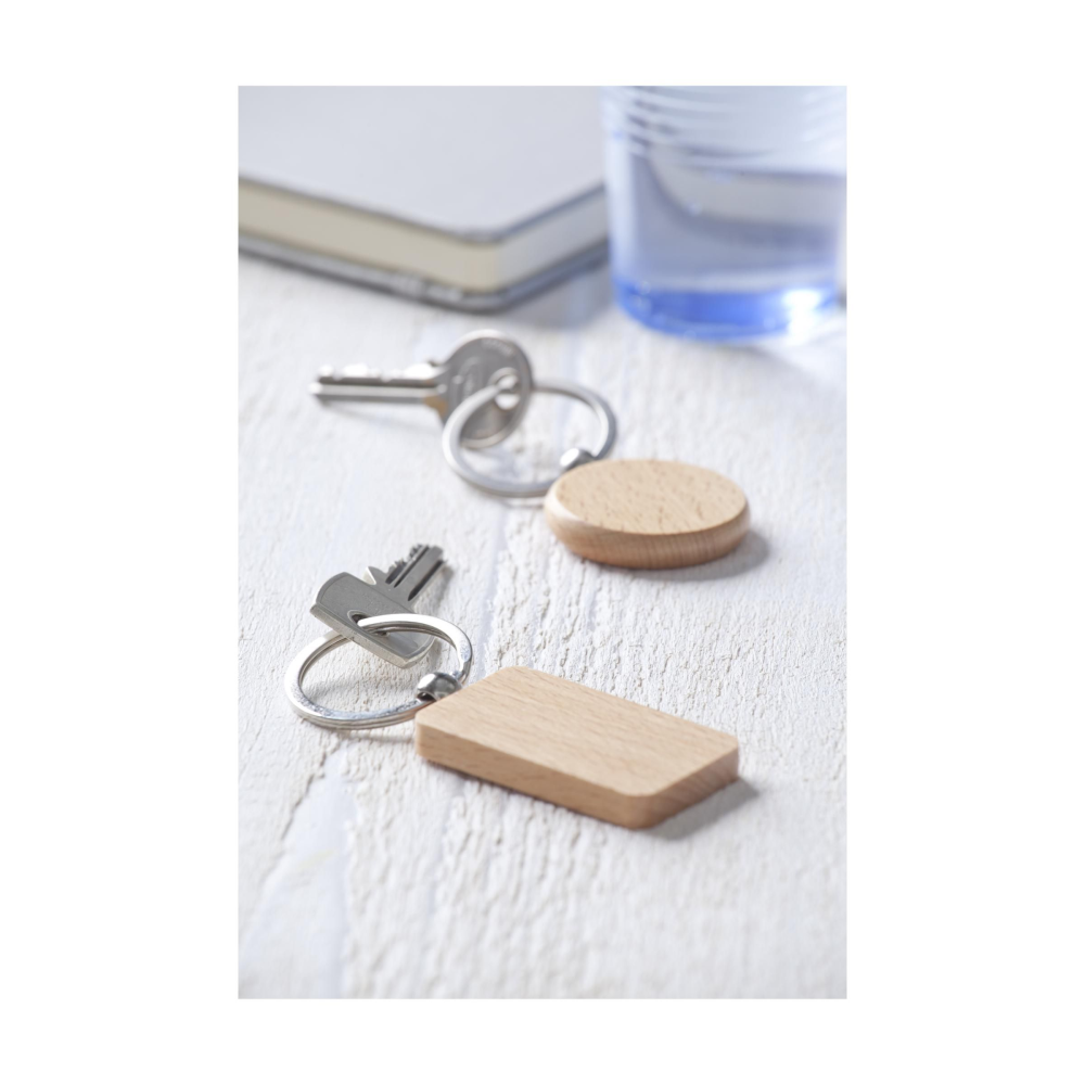 Wooden Keychain - Chipping Campden - Halsall