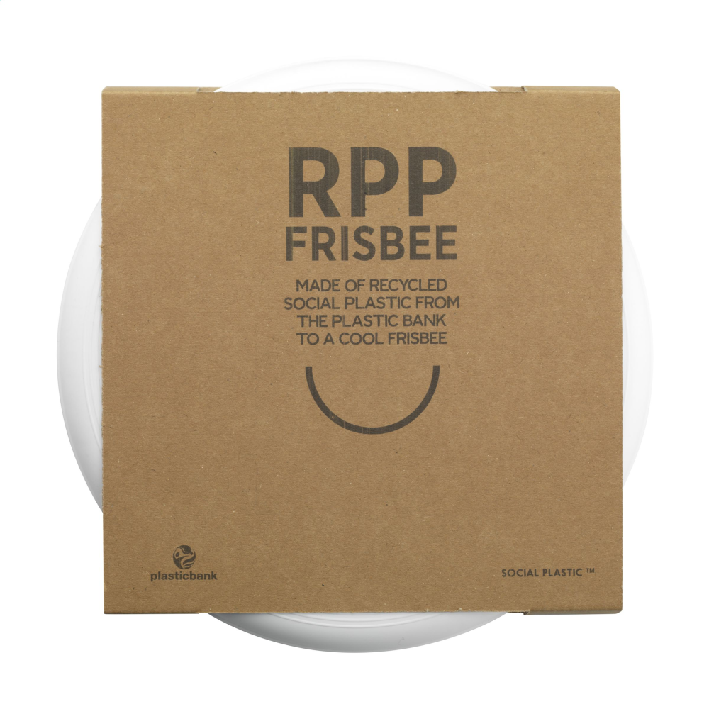 Frisbee en plastique social recyclé - Vieux-Berquin