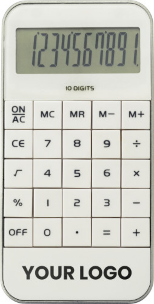 A calculator shaped like a mobile phone - Bray