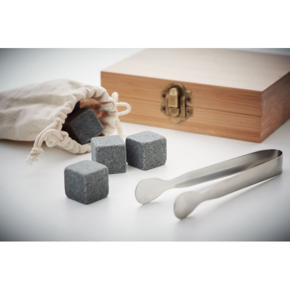 Reusable Stone Ice Cube Set - Little Bumpstead - Ashby-in-the-Water