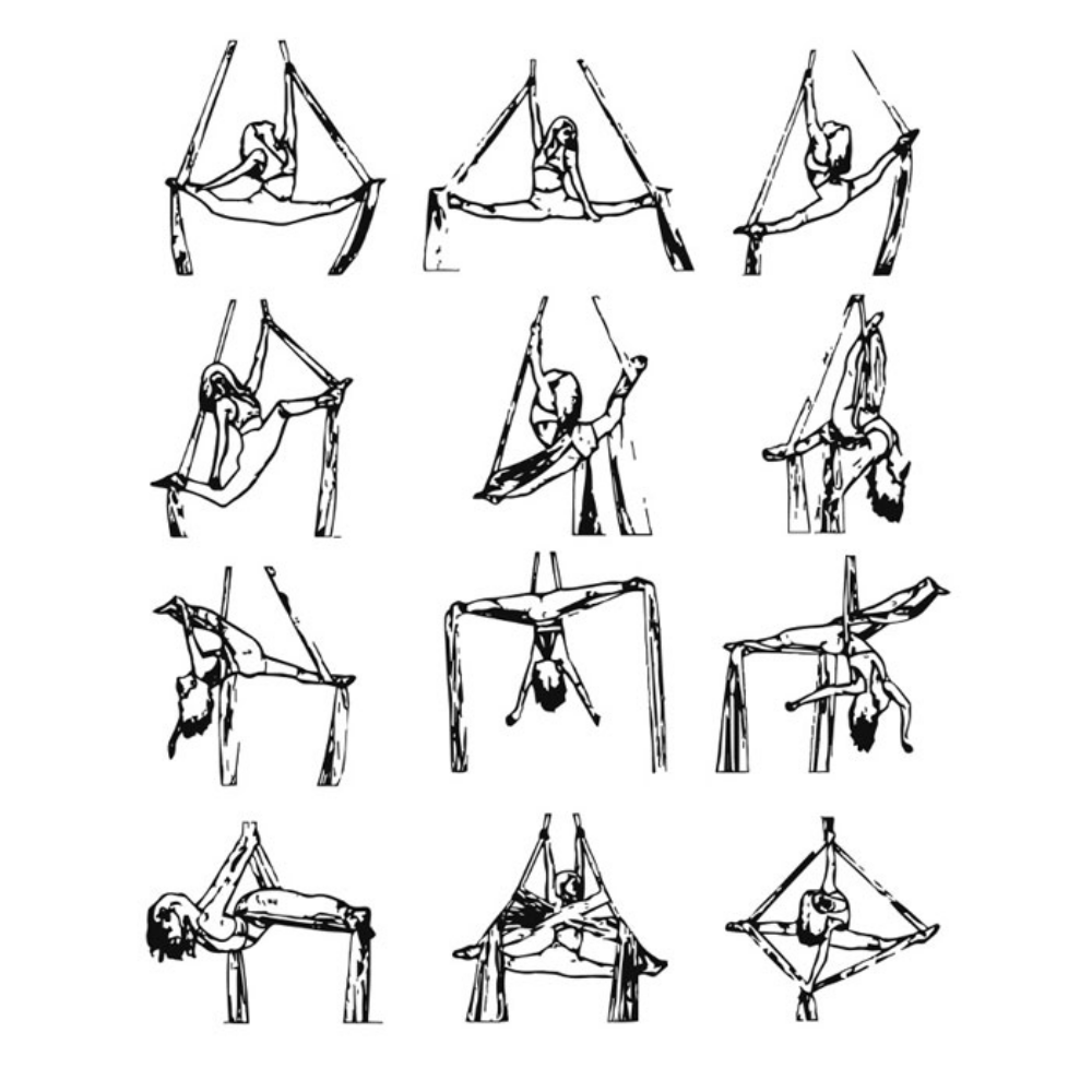 Set Amaca per Yoga/Pilates Aereo - Campo nell’Elba