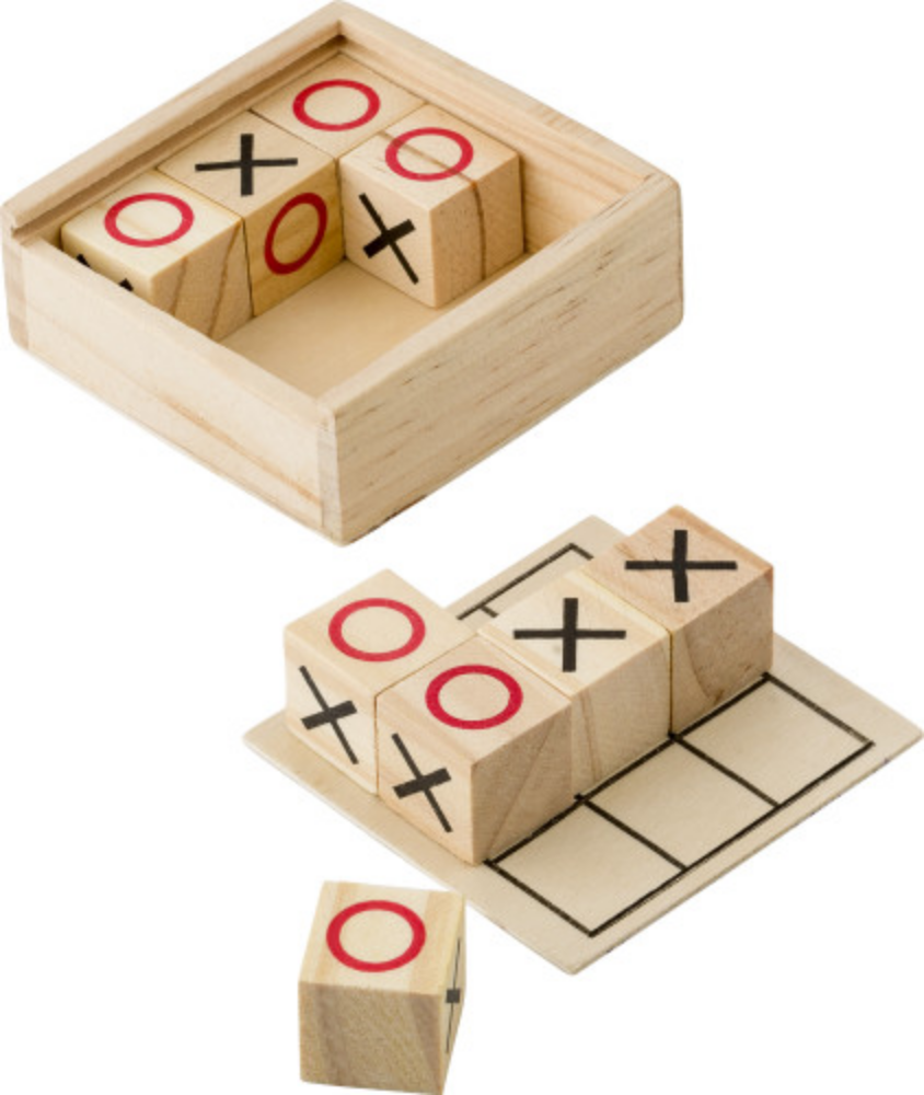 Wooden Tic Tac Toe Game Set - Droitwich Spa