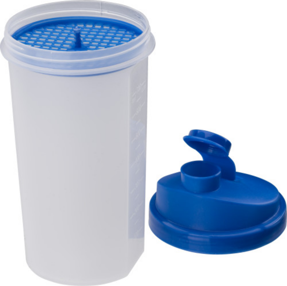 PP and PE Protein Shaker with Sieve and Drinking Opening Lid - Wrexham