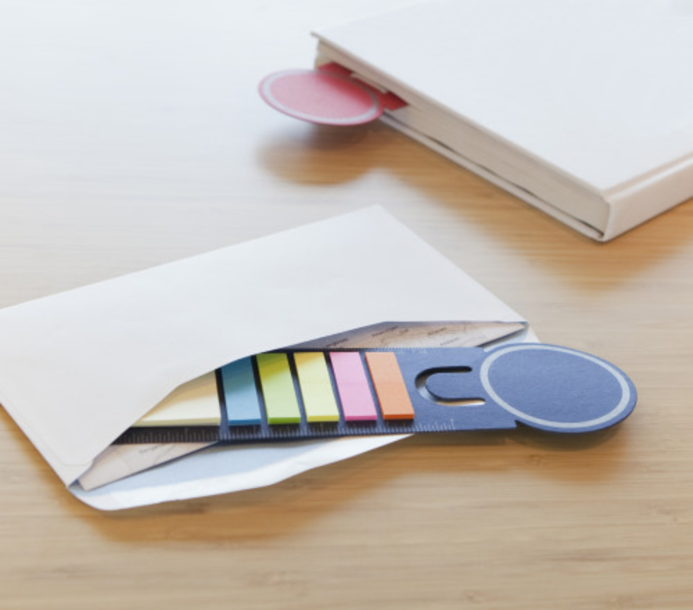 Multifunctional Sticky Notes Set with Ruler - Knaphill