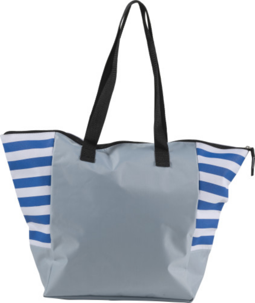 600D Polyester Beach Bag with Zipper and Front Pocket - Rockbourne