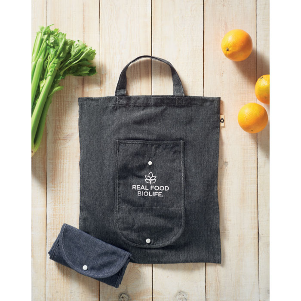 Recycled Cotton and Polyester Shopping Bag - Hatton