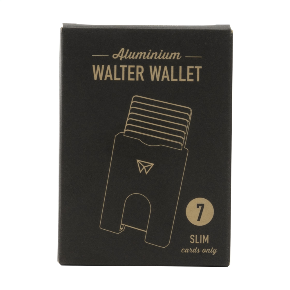 Walter Wallet Recycled Aluminium Slim -7- Kartenhalter