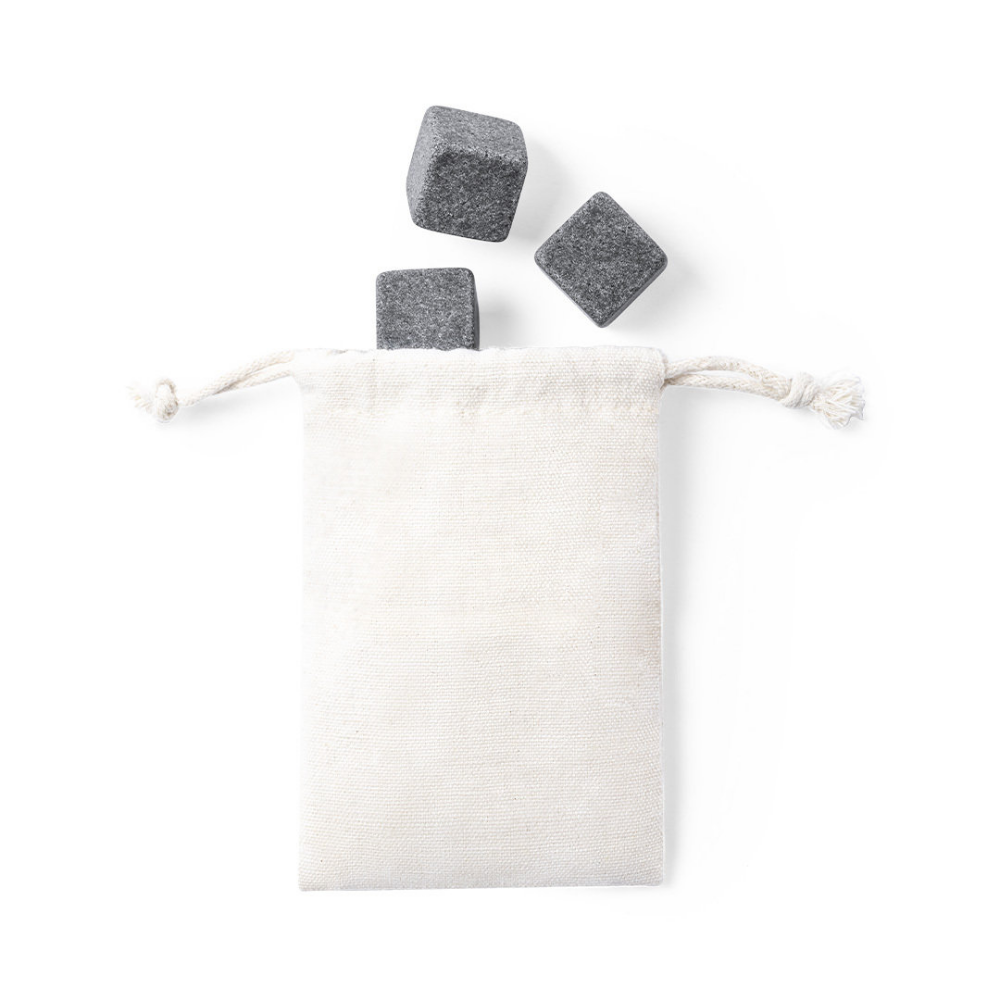 Cubetti di ghiaccio riutilizzabili in pietra ollare naturale - Corna Imagna