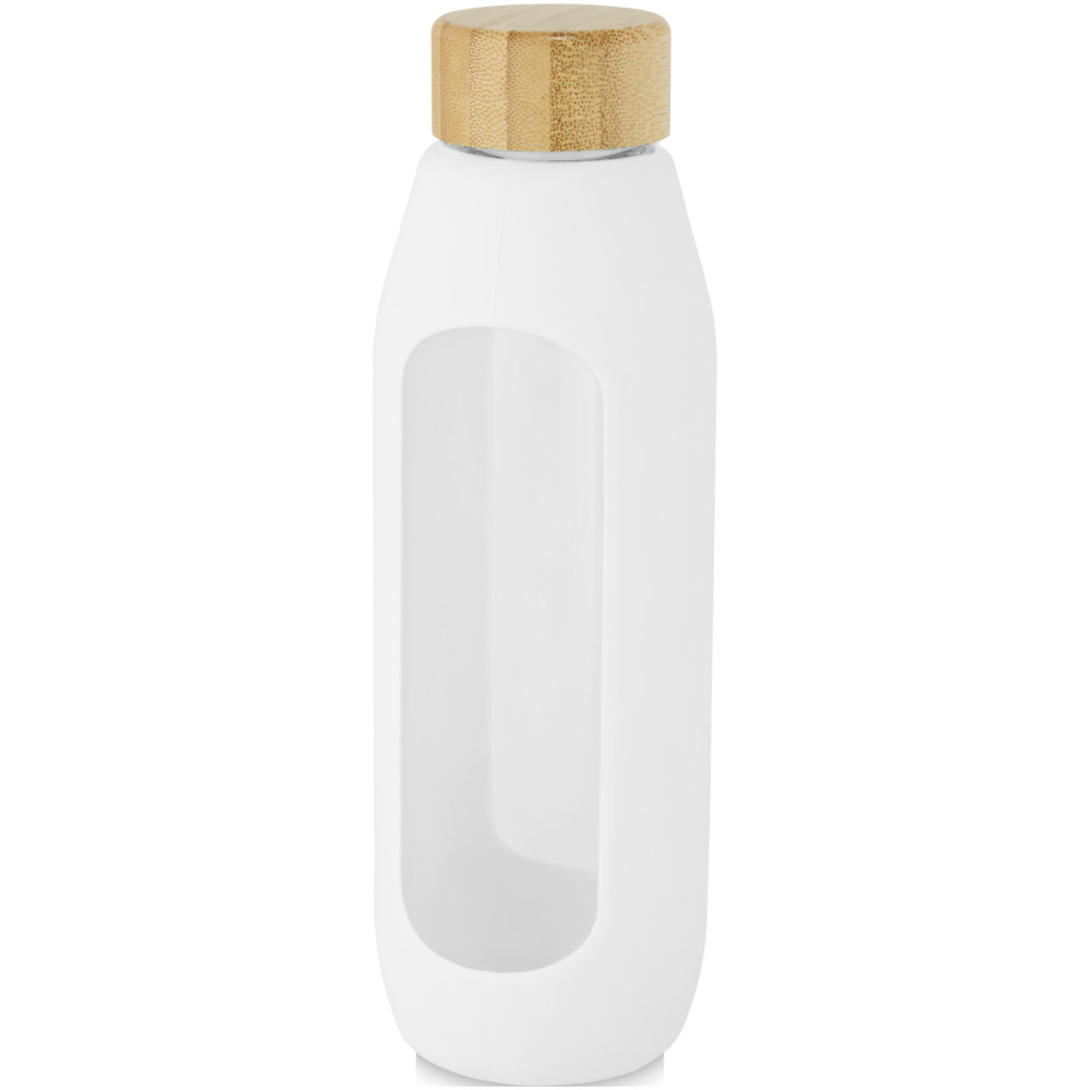 Tidan 600 ml Flasche aus Borosilikatglas mit Silikongriff