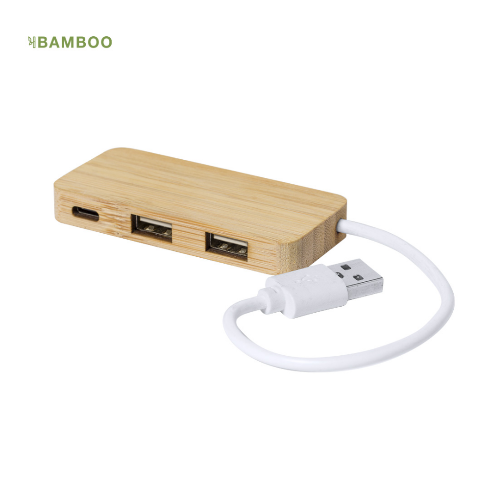 Hub USB de Bambú - Cerne Abbas - Herrera de los Navarros