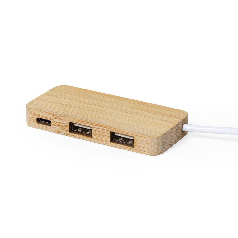 Hub USB in bambù - Tavarnelle Val di Pesa