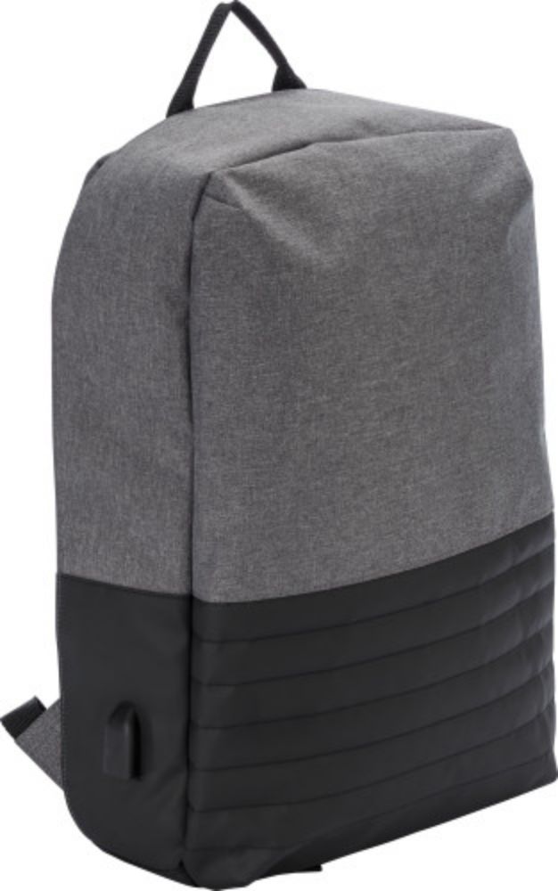PVC Anti-Theft Backpack with USB Port - Warminster