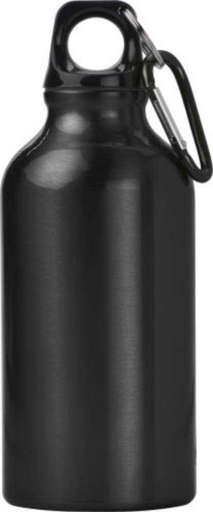 Aluminum water bottle with carabiner - Abinger