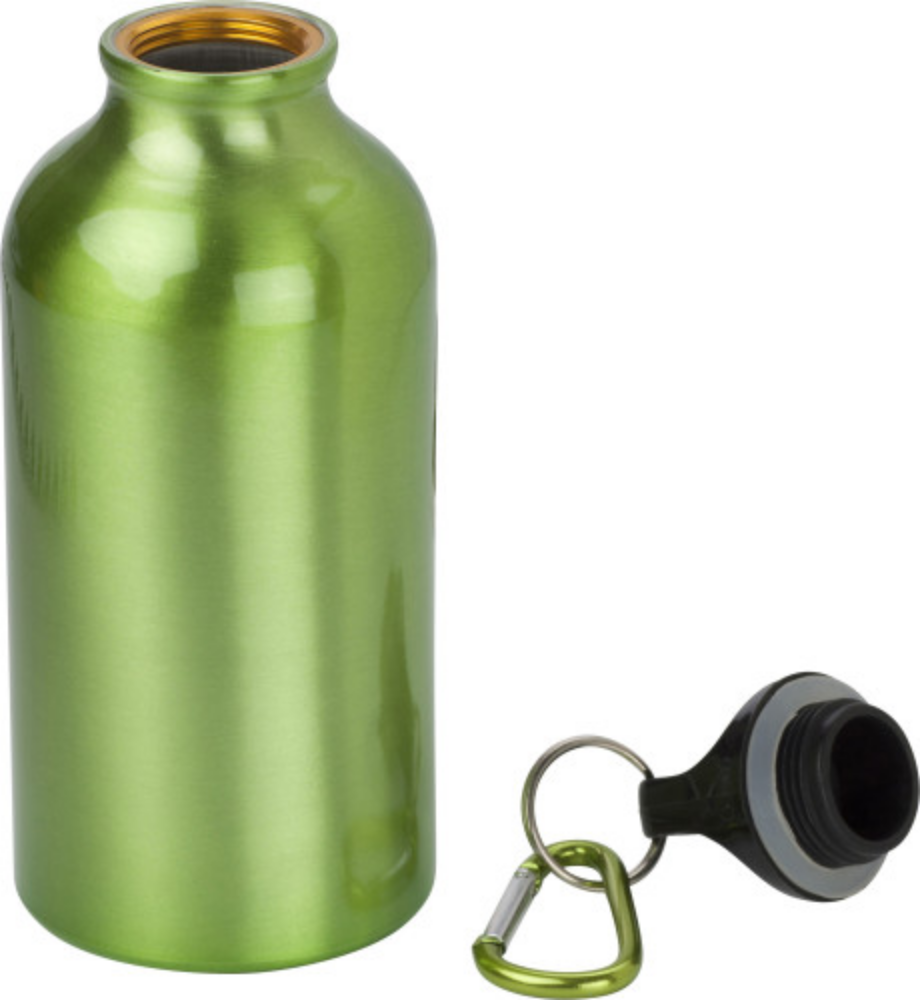 Aluminum water bottle with carabiner - Abinger