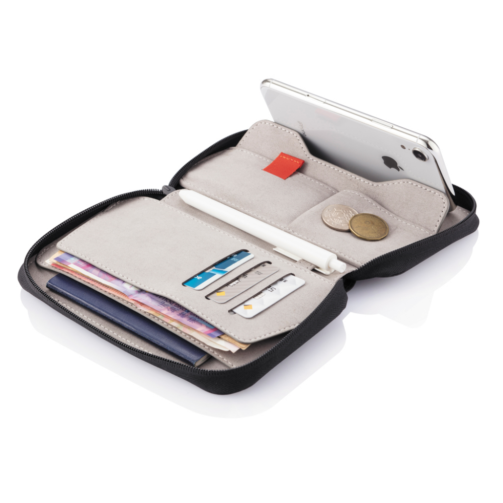 Porta pasaporte con protección RFID - Beeley - Folgueroles