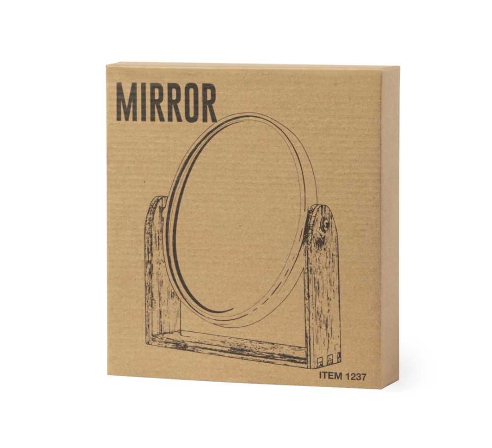 Bamboo Table Mirror - Thornbury - Clayton-le-Moors