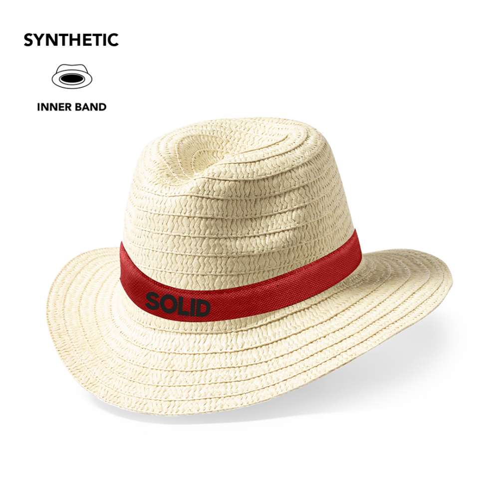 Sombrero de Fibra Sintética - East Budleigh - Berdejo